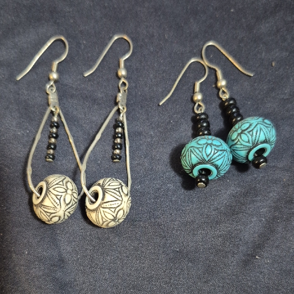 Pair Of Bohemian Style Earrings